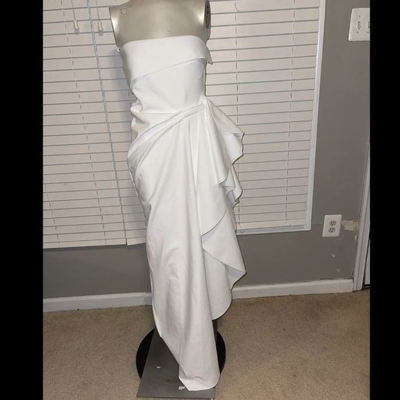 NWT Chiara Boni La Petite Robe Nyaveth Long Column Dress $995 - Picture 7 of 8